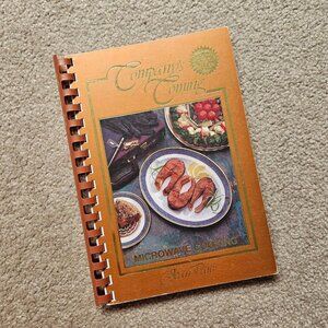 4/$20 Company's Coming‎ Microwave Cooking by Jean Pare - Spiralbound - 1993